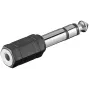 Kabeladapter Microconnect AUDANR 6.3mm auf 3.5mm Schwarz