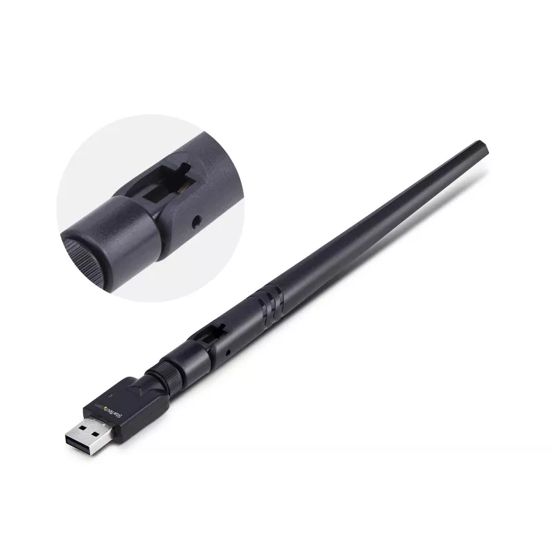 StarTech.com USB Bluetooth 5.3 Class 1 Adapter Dongle für PC/Laptop, Langstreckenverbindung für Tastatur, Maus, Audio-Streaming und PAN-Netzwerkbetrieb, Windows/Linux
