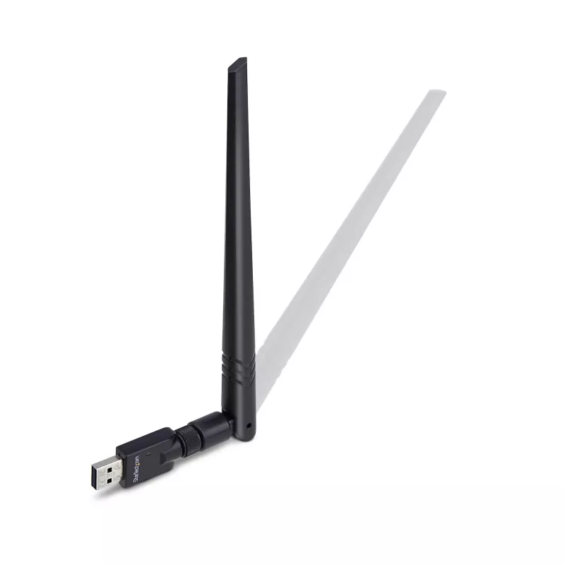 StarTech.com USB Bluetooth 5.3 Class 1 Adapter Dongle für PC/Laptop, Langstreckenverbindung für Tastatur, Maus, Audio-Streaming und PAN-Netzwerkbetrieb, Windows/Linux