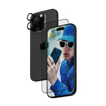 PanzerGlass 2-in-1 Bundle iPhone '24 6.3 Zoll Pro B2862+1284