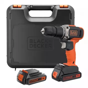 Bohrmaschine Schwarz & Decker BCD003C2K-QW 1 Stück