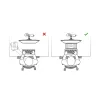 BakkerElkhuizen FlexDesk 630 Dokumentenhalter/Schreibneigung