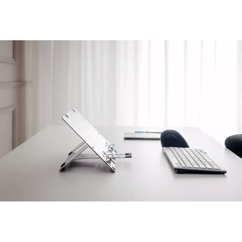 BakkerElkhuizen FlexTop 270, Laptop-Ständer, Grau, Aluminium, 25,4 cm (10 Zoll), 40,6 cm (16 Zoll), 3 kg