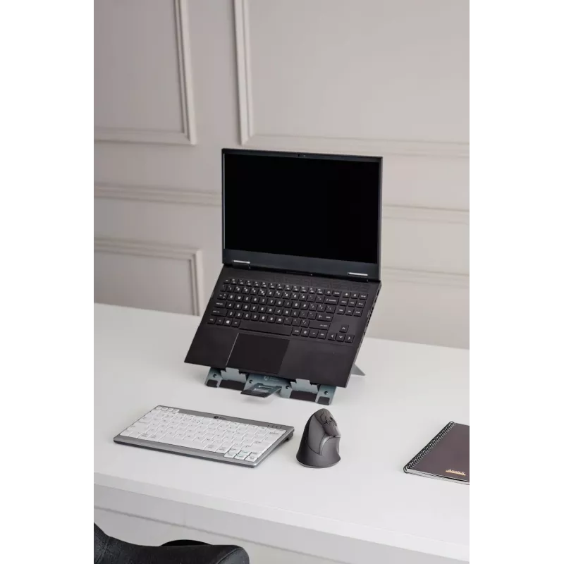 BakkerElkhuizen FlexTop 270, Laptop-Ständer, Grau, Aluminium, 25,4 cm (10 Zoll), 40,6 cm (16 Zoll), 3 kg