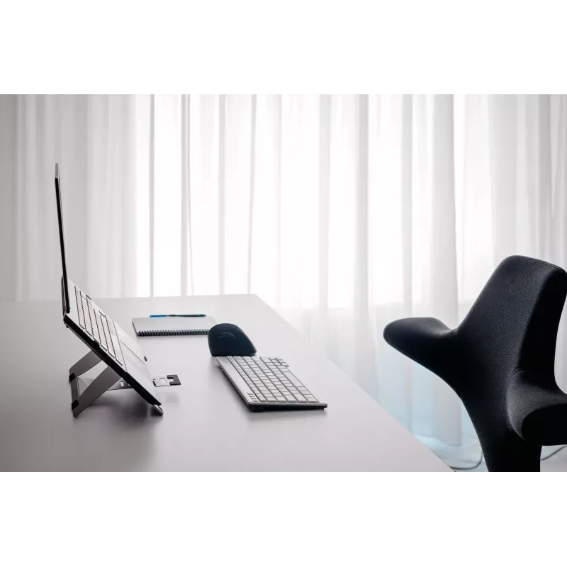 BakkerElkhuizen FlexTop 270, Laptop-Ständer, Grau, Aluminium, 25,4 cm (10 Zoll), 40,6 cm (16 Zoll), 3 kg