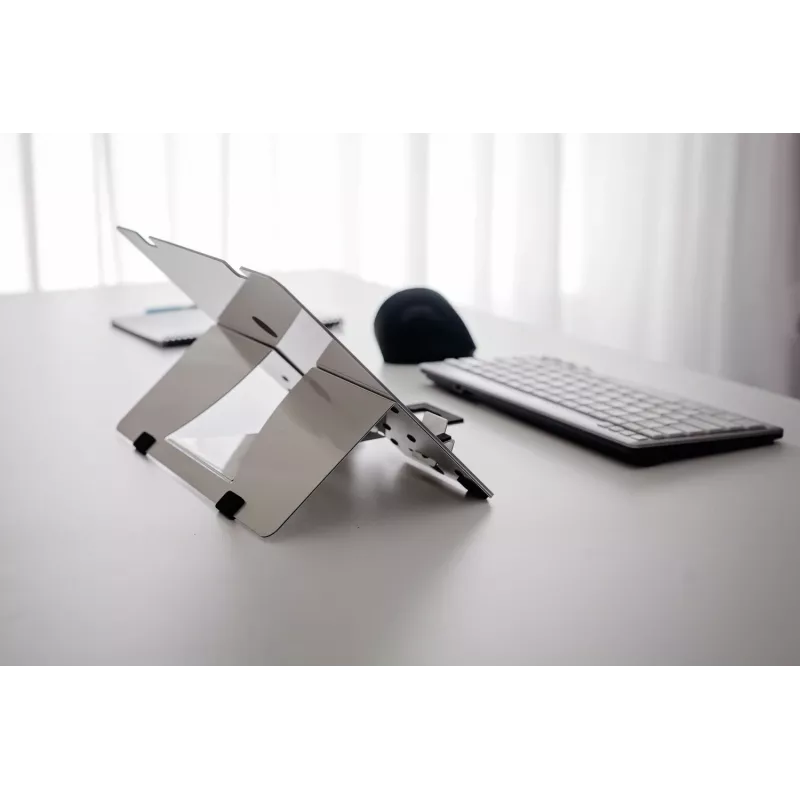 BakkerElkhuizen FlexTop 270, Laptop-Ständer, Grau, Aluminium, 25,4 cm (10 Zoll), 40,6 cm (16 Zoll), 3 kg