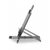 BakkerElkhuizen Ergo-Q Hybrid Pro, Laptop-Ständer, Schwarz, Dunkelgrau, Aluminium, Gummi, Stahl, 25,4 cm (10 Zoll), 40,6 cm (16 Zoll), 25,4 cm (10 Zoll)