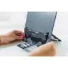 BakkerElkhuizen Ergo-Q Hybrid Pro, Laptop-Ständer, Schwarz, Dunkelgrau, Aluminium, Gummi, Stahl, 25,4 cm (10 Zoll), 40,6 cm (16 Zoll), 25,4 cm (10 Zoll)