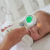 Braun BNT300WE digitales Körperthermometer Fernsensor-Thermometer Weiß Stirn Tasten