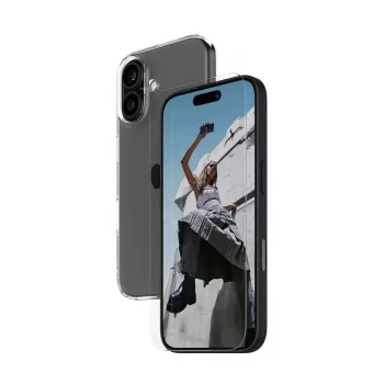 PanzerGlass SAFE. by ® 2-in-1 Protection Bundle iPhone 16, Apple, Apple - iPhone 16, Dry application, Scratch resistant, Shock resistant, Transparent, 1 Stk.