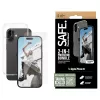 PanzerGlass SAFE. by ® 2-in-1 Protection Bundle iPhone 16, Apple, Apple - iPhone 16, Dry application, Scratch resistant, Shock resistant, Transparent, 1 Stk.