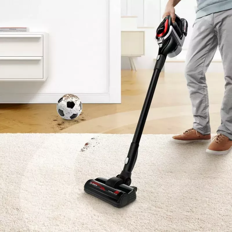 Bosch BSS81POW1 Stielstaubsauger/Elektrobesen Akku Trocken Schwarz 5 Ah