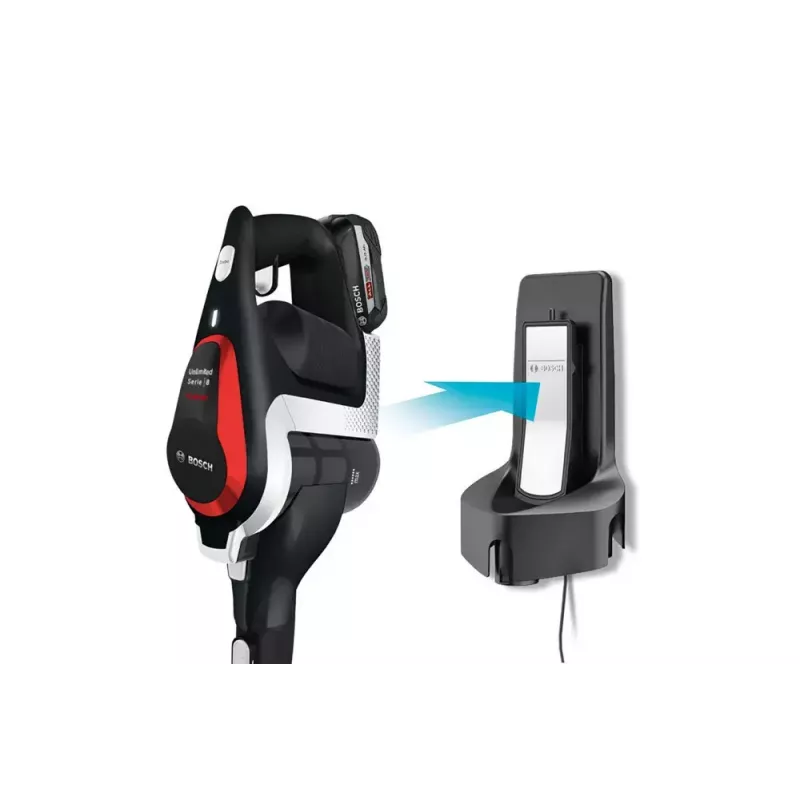 Bosch BSS81POW1 Stielstaubsauger/Elektrobesen Akku Trocken Schwarz 5 Ah