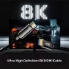 HDMI-Kabel Unitek C11085GY01-20M 20 m HDMI 2.1 48 Gbit/s 4K@144Hz 8K@60Hz Schwarz