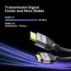HDMI-Kabel UNITEK C11086GY01-2M 2m 48 Gbit/s ARC Schwarz Grau