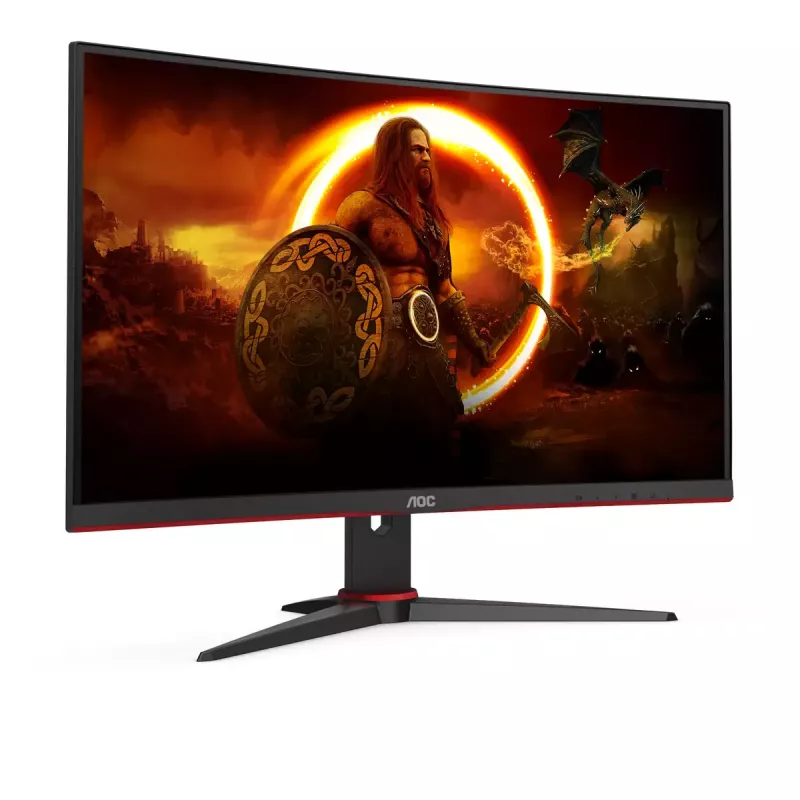 AOC G2 C27G2E/BK Computer Monitor 68,6 cm (27 Zoll) 1920 x 1080 Pixel Full HD Schwarz, Rot