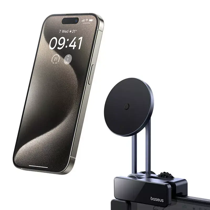 Magnetischer Auto-Bildschirmhalter Baseus MaxView Grau für Smartphone- und Tablet-Befestigung am Fahrzeugdisplay