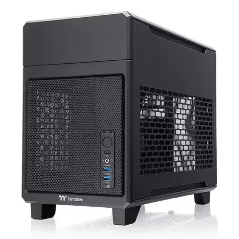 PC-Gehäuse Thermaltake TR100 Mini Tower Schwarz