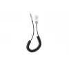 Audiokabel Baseus CABA01-01 0,5 m 3,5 mm USB Typ-A Schwarz