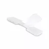 StarTech.com 3,5 Zoll (9cm) Kabelbeschriftungsschilder, 100er-Pack, Weiß, Haken-zu-Haken Klettverschluss-Kabeletiketten, beschreibbare Kabelkennzeichnungen für das Kabelmanagement, Kabelidentifikationsetiketten