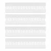 StarTech.com 3,5 Zoll (9cm) Kabelbeschriftungsschilder, 100er-Pack, Weiß, Haken-zu-Haken Klettverschluss-Kabeletiketten, beschreibbare Kabelkennzeichnungen für das Kabelmanagement, Kabelidentifikationsetiketten