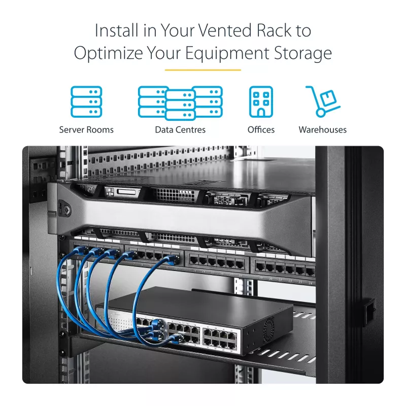 StarTech.com CABSHELF116V2PK Rack-Zubehör Regalboden