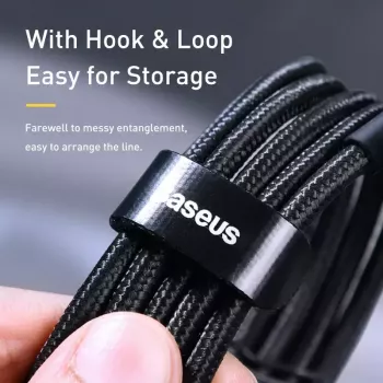 Baseus Cafule USB-Kabel USB 2.0 2 m USB C Schwarz