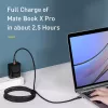 Baseus Cafule USB-Kabel USB 2.0 2 m USB C Schwarz