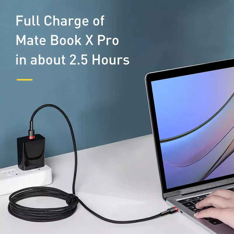 Baseus Cafule USB-Kabel USB 2.0 2 m USB C Schwarz