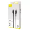 Baseus Cafule USB-Kabel USB 2.0 2 m USB C Schwarz