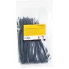 StarTech.com 100-Pack 6 inch(15cm) Kabelbinder – 1/8 inch(3,6 mm) breit, 1-3/8 inch(39 mm) Bündeldurchmesser, 40 lb (18 kg) Zugfestigkeit, selbstverriegelnde Nylon-Kabelbinder mit gebogener Spitze, UL-gelistet, Schwarz – TAA