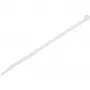 StarTech.com 20 cm Kabelbinder – 4 mm breit, 55 mm Bündeldurchmesser, 22 kg Zugfestigkeit, selbstsichernde Nylon-Kabelbinder mit gebogener Spitze – 94V-2/UL-gelistet, 100er-Pack – Weiß