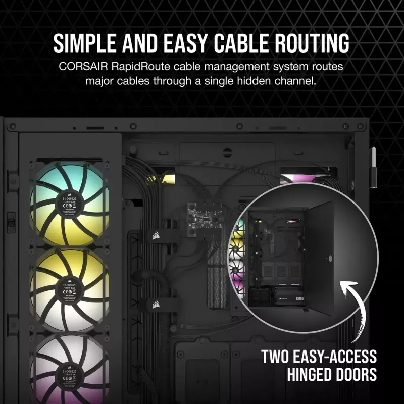 PC-Gehäuse Corsair 7000D Airflow Full Tower Schwarz