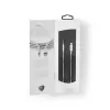 Nedis CCTB39940AL10 Lightning-Kabel 1m Aluminium 3,5-mm-Anschluss