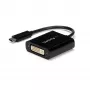 StarTech.com USB-C auf DVI Adapter – Schwarz – 1920x1200 – USB Typ-C Videokonverter für Ihren DVI-D Bildschirm/Monitor/Projektor – Aktualisierte Version ist CDP2DVIEC