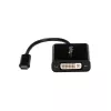 StarTech.com USB-C auf DVI Adapter – Schwarz – 1920x1200 – USB Typ-C Videokonverter für Ihren DVI-D Bildschirm/Monitor/Projektor – Aktualisierte Version ist CDP2DVIEC