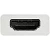 StarTech.com USB-C auf HDMI Adapter - Weiß - 4K 60Hz, USB Typ-C, HDMI-Ausgang, 3840 x 2160 Pixel