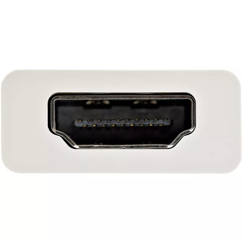 StarTech.com USB-C auf HDMI Adapter - Weiß - 4K 60Hz, USB Typ-C, HDMI-Ausgang, 3840 x 2160 Pixel