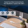 StarTech.com USB-C auf HDMI Adapter - Weiß - 4K 60Hz, USB Typ-C, HDMI-Ausgang, 3840 x 2160 Pixel