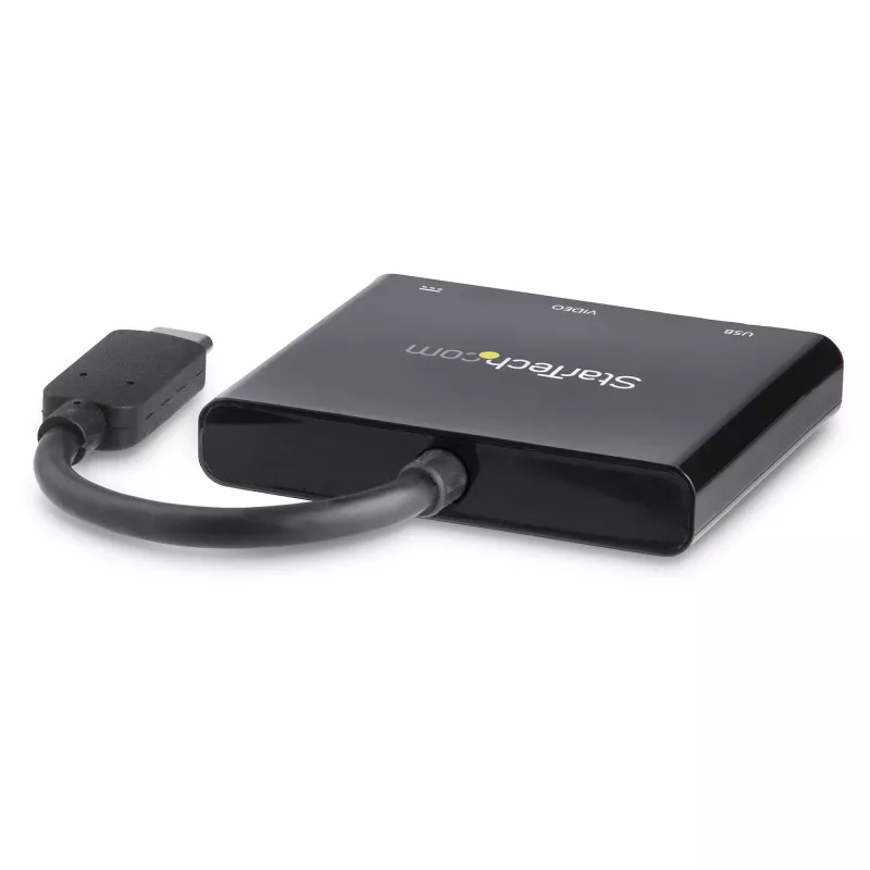 StarTech.com USB-C Multiport-Adapter mit HDMI – USB 3.0 Port – 60W PD – Schwarz