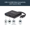 StarTech.com USB-C Multiport-Adapter mit HDMI – USB 3.0 Port – 60W PD – Schwarz