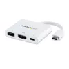 StarTech.com USB-C Multiport-Adapter mit HDMI – USB-3.0-Anschluss – 60 W PD – Weiß