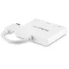 StarTech.com USB-C Multiport-Adapter mit HDMI – USB-3.0-Anschluss – 60 W PD – Weiß