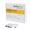StarTech.com USB-C Multiport-Adapter mit HDMI – USB-3.0-Anschluss – 60 W PD – Weiß