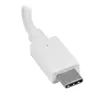 StarTech.com USB-C auf HDMI Adapter mit 4K 30Hz - Weiß, USB Type-C, HDMI-Ausgang, 3840 x 2160 Pixel