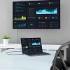 StarTech.com 1,8 m USB-C-auf-VGA-Kabel – 1920 x 1200/1080p USB-Typ-C-zu-VGA-Video-Aktivadapterkabel – Thunderbolt 3-kompatibel – Laptop zu VGA-Monitor/Projektor – DP Alt Mode HBR2
