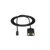 StarTech.com 1,8 m USB-C-auf-VGA-Kabel – 1920 x 1200/1080p USB-Typ-C-zu-VGA-Video-Aktivadapterkabel – Thunderbolt 3-kompatibel – Laptop zu VGA-Monitor/Projektor – DP Alt Mode HBR2