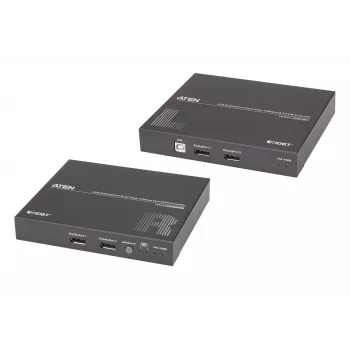 ATEN USB DisplayPort Dual View HDBaseT™ 2.0 KVM Extender (4K@100m für Einzelansicht)