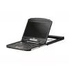 ATEN 1U Short Depth USB VGA Single Rail LCD