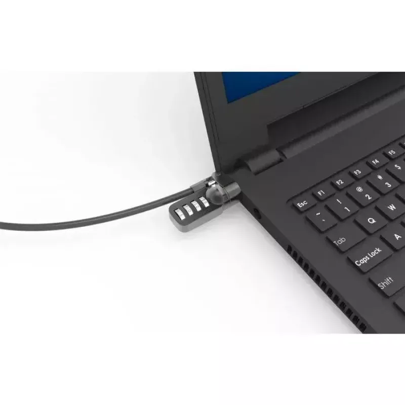 Kombinationsschloss Compulocks CL37 T-Bar Sicherheitskabelschloss Schwarz